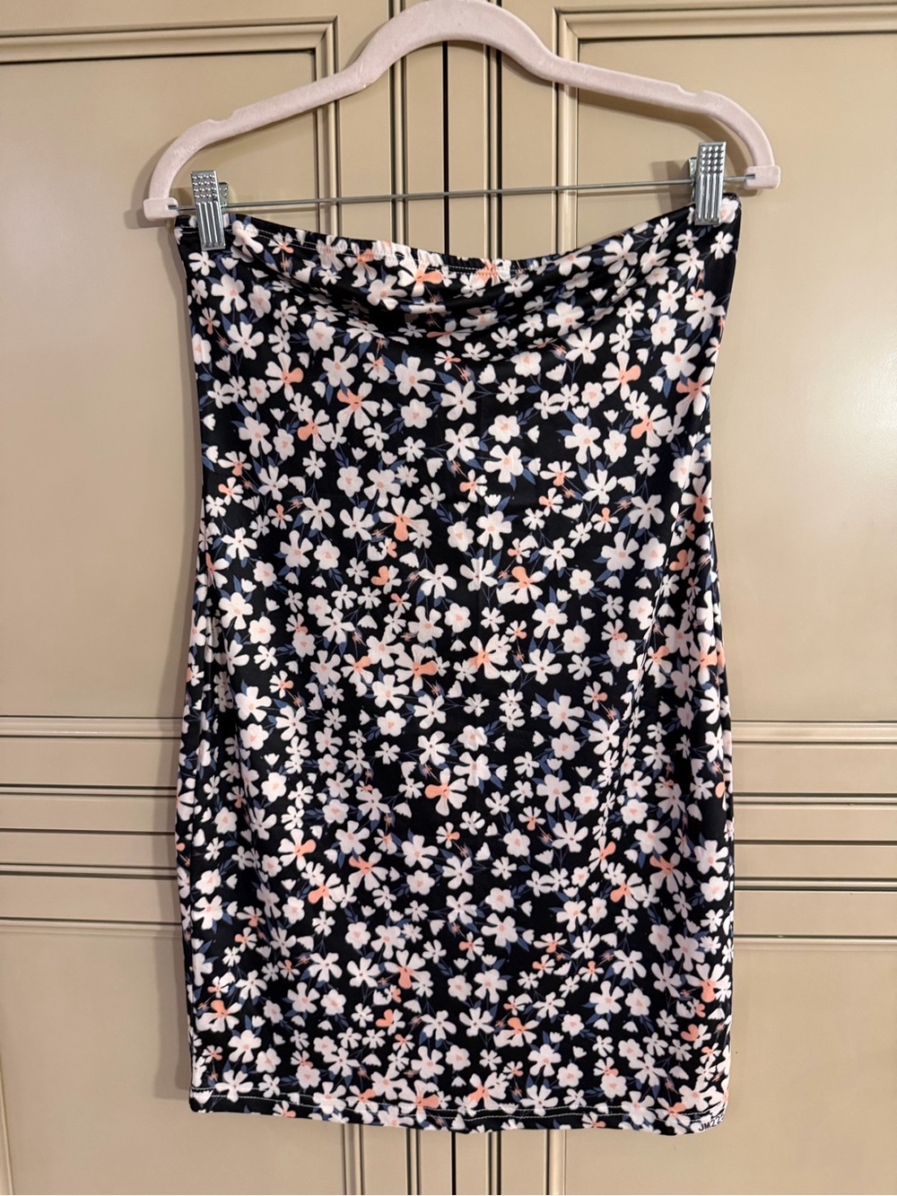 New Ditsey Daisy Floral Strapless Bodycon Slip Mini Dress Sz Med